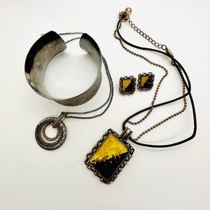 Modern Vintage Jewelry lot Brighton Necklace